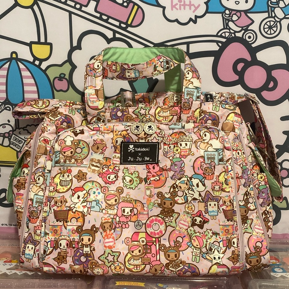 Excellent Jujube Donutella Sweet Shop Be Prepared Large travel diaper bag